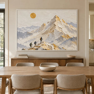 SUMMIT JOURNEY — Dining room, white frame