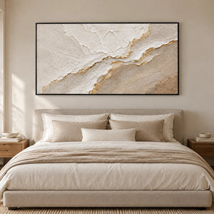 PALE CONFLUENCE — Bedroom, black frame