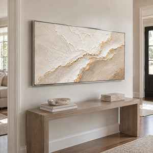 PALE CONFLUENCE — Hallway, silver frame