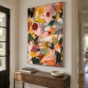 CHROMATIC RELEASE — Hallway, silver frame
