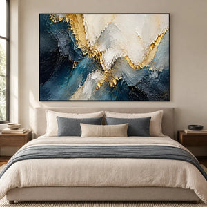 AZURE SEAM — Bedroom, black frame