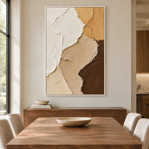 EARTHFOLD — Dining room, white frame
