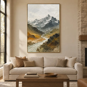 HIGHLAND PASSAGE — Living room, gold frame