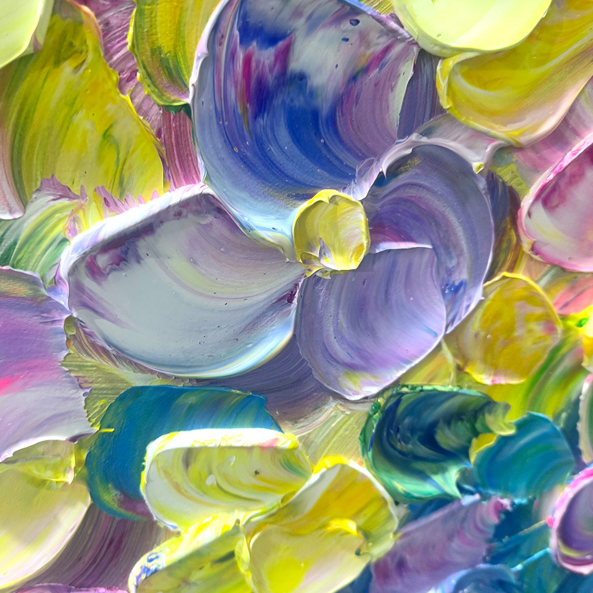 Ready to Ship | RAINBOW FALLS | 28''x56'' | 70x140cm | Black Frame