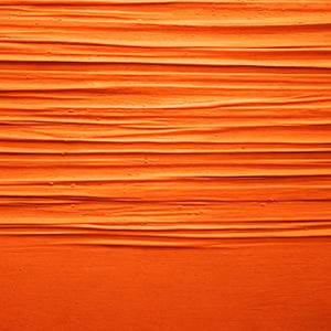 Vibrant orange textured abstract art, SAFFRON RHYTHM handmade oil painting