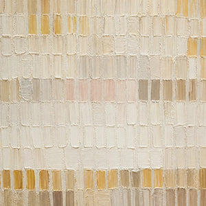 SANDLINE HORIZON: Beige Linear Texture Horizontal Abstract