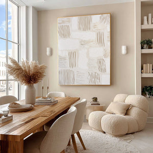 SCRIPTURES: Textured Wabi-Sabi Abstract Canvas Art