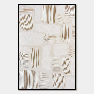 SCRIPTURES: Textured Wabi-Sabi Abstract Canvas Art