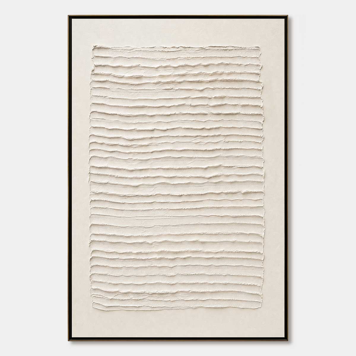 STRATA: Textured Wabi-Sabi Minimalist Abstract Painting