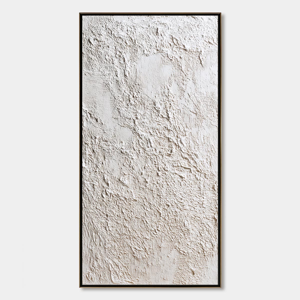 STUCCO: Heavily Textured Wabi Sabi Abstract Painting