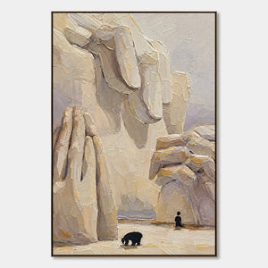 Canyon Pilgrim hand-painted artwork