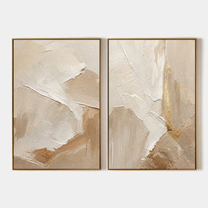 Sandstone Passage Duet hand-painted artwork