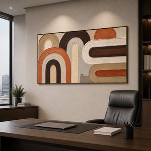 Modern Arches Horizon in a refined office, frameless