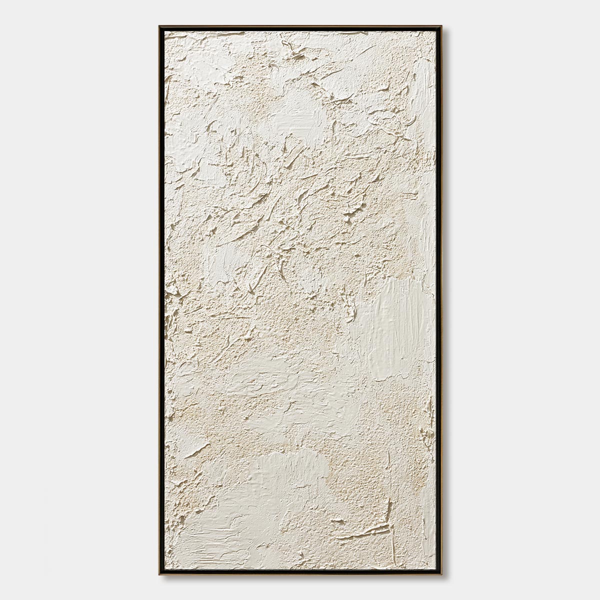 TERRA ALBA: Textured Wabi Sabi Abstract Painting