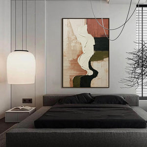 TERRA FIRMA: Textured Wabi Sabi Abstract Art in Earth Tones