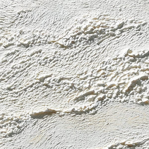 TERRA BLANCA: Minimalist Wabi Sabi Textured Abstract Painting