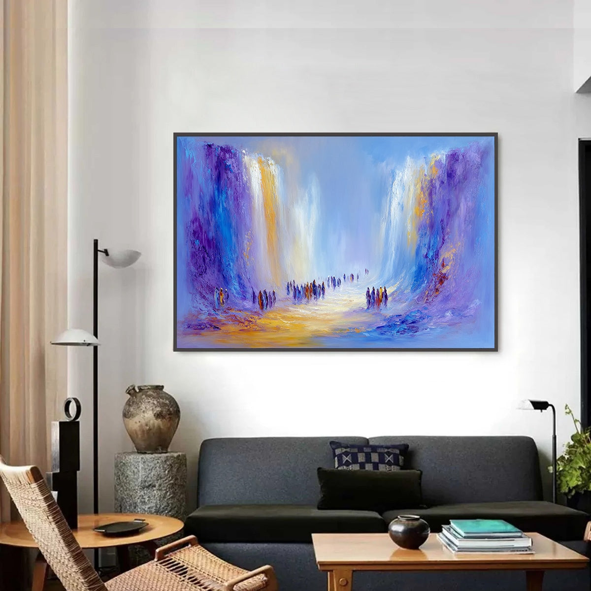 THE PASSAGE: Epic Journey Abstract Impasto Palette Knife Painting