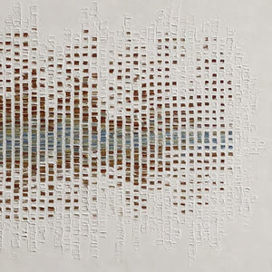 URBAN SONATA: Large Textured Minimalist Abstract Painting