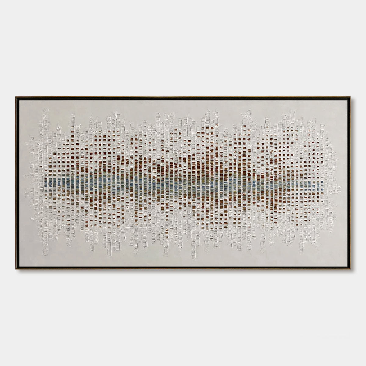 URBAN SONATA: Large Textured Minimalist Abstract Painting