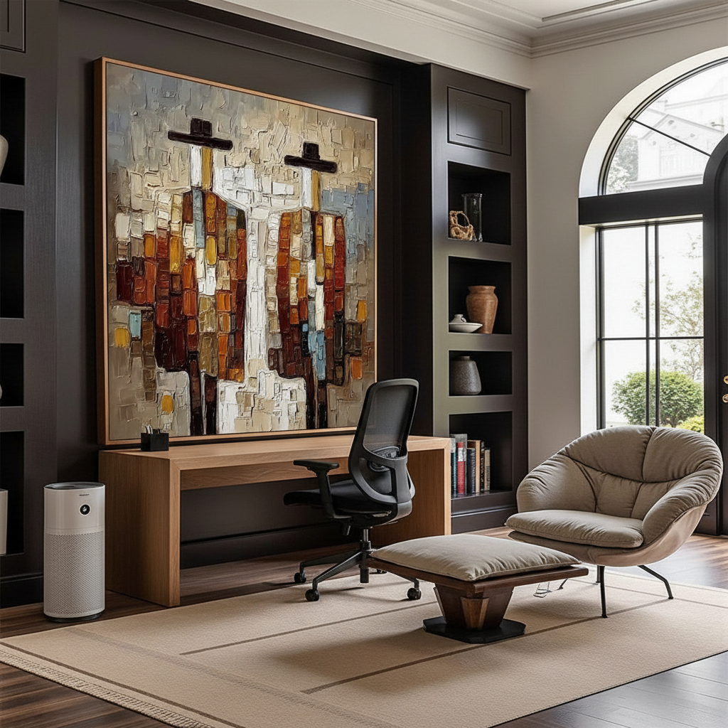 Managing Off-Gassing: Oil Paint Curing in Small Office Spaces