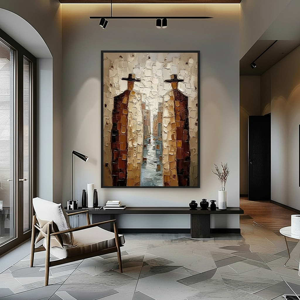 Micro-Shadows: How Brushstroke Texture Interacts with Light