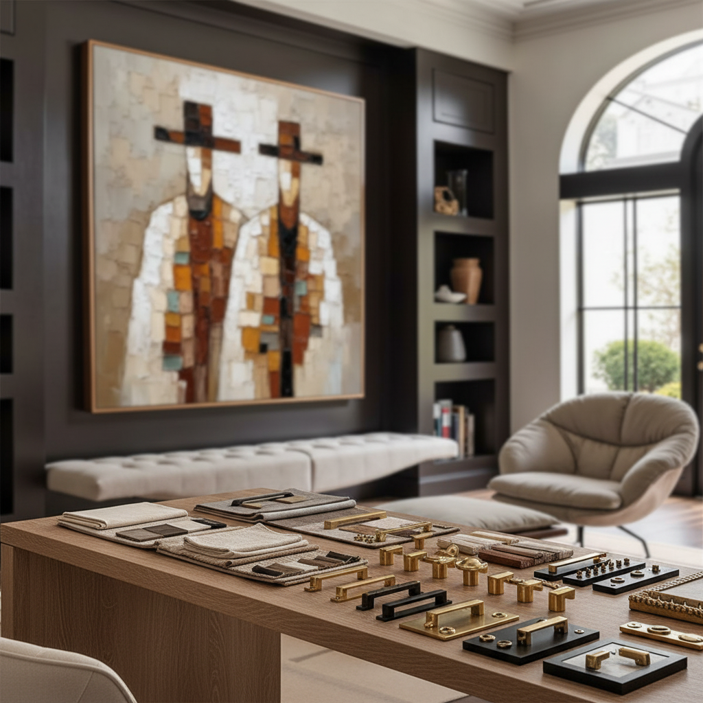 Framing for Designers: Coordinating Finishes with Hardware
