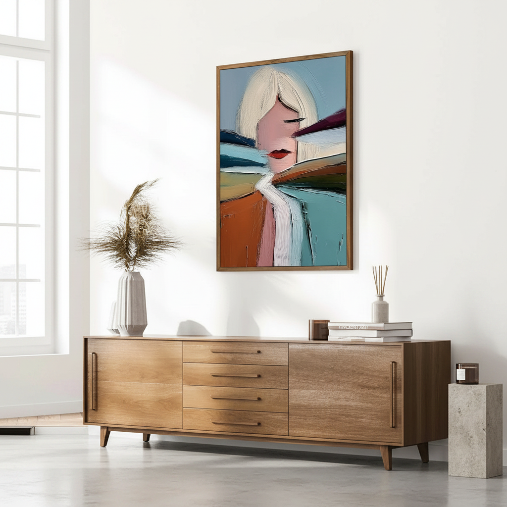 Floater vs. Traditional Frames: Impact on Art Perception