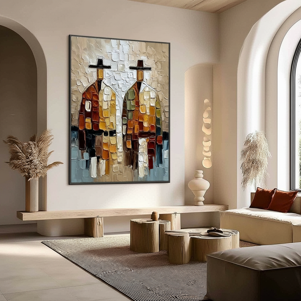 Comparing Surface Depth: The Visual Weight of Oil vs. Acrylic Paint