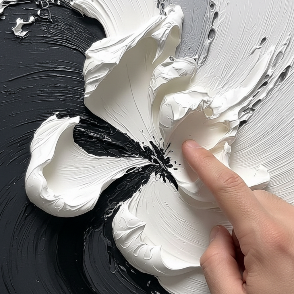 Texture Integrity: How Oil and Acrylic Hold Palette Knife Marks