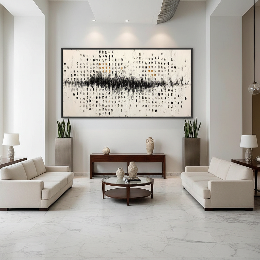 Scaling Large Acrylic Art for Grand Hospitality Foyers