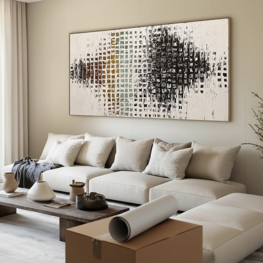 The Renter’s Move: Safely Transporting Large Acrylic Canvases