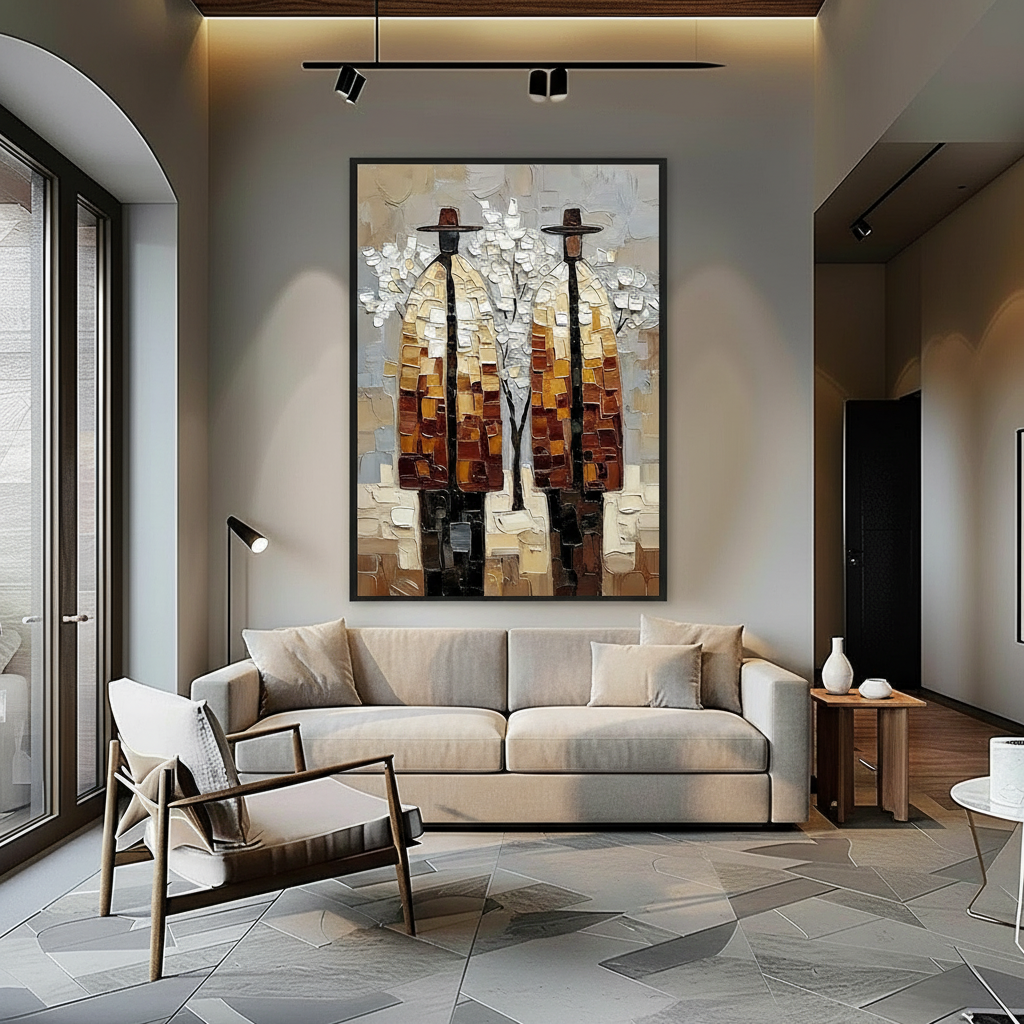 Zoning with Art: Using Large Acrylics in Multi-Use Rentals