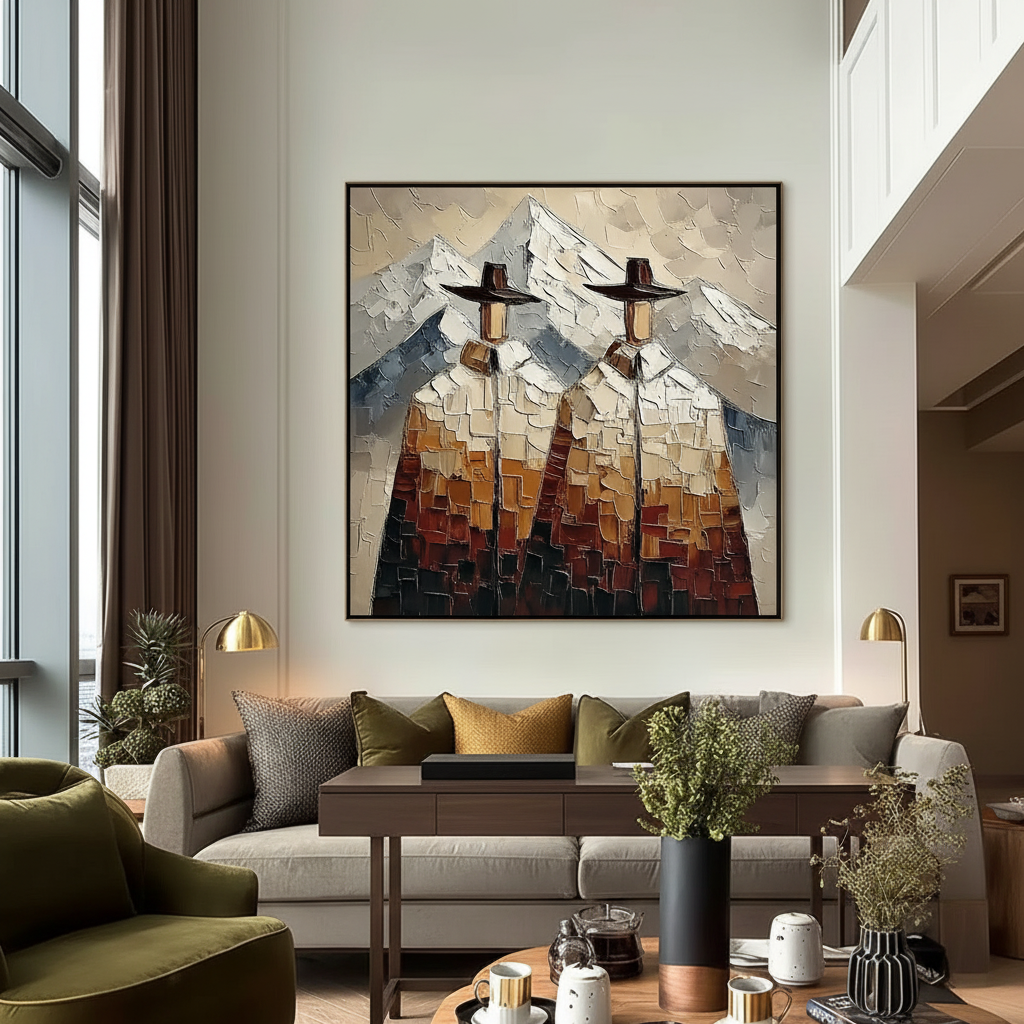How Impasto Texture Influences Seasonal Living Room Comfort