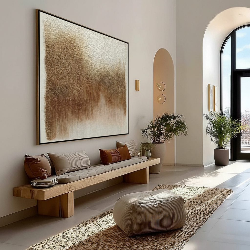 Entryway Sightlines: Sizing Art for the Living Room’s First Impression