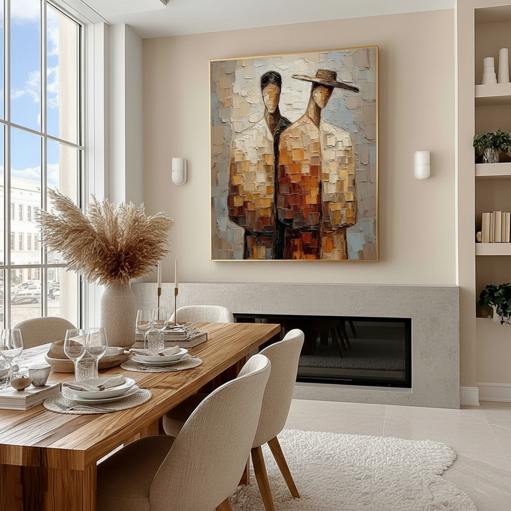 Soot and Heat: Protecting Dining Room Art from Fireplaces