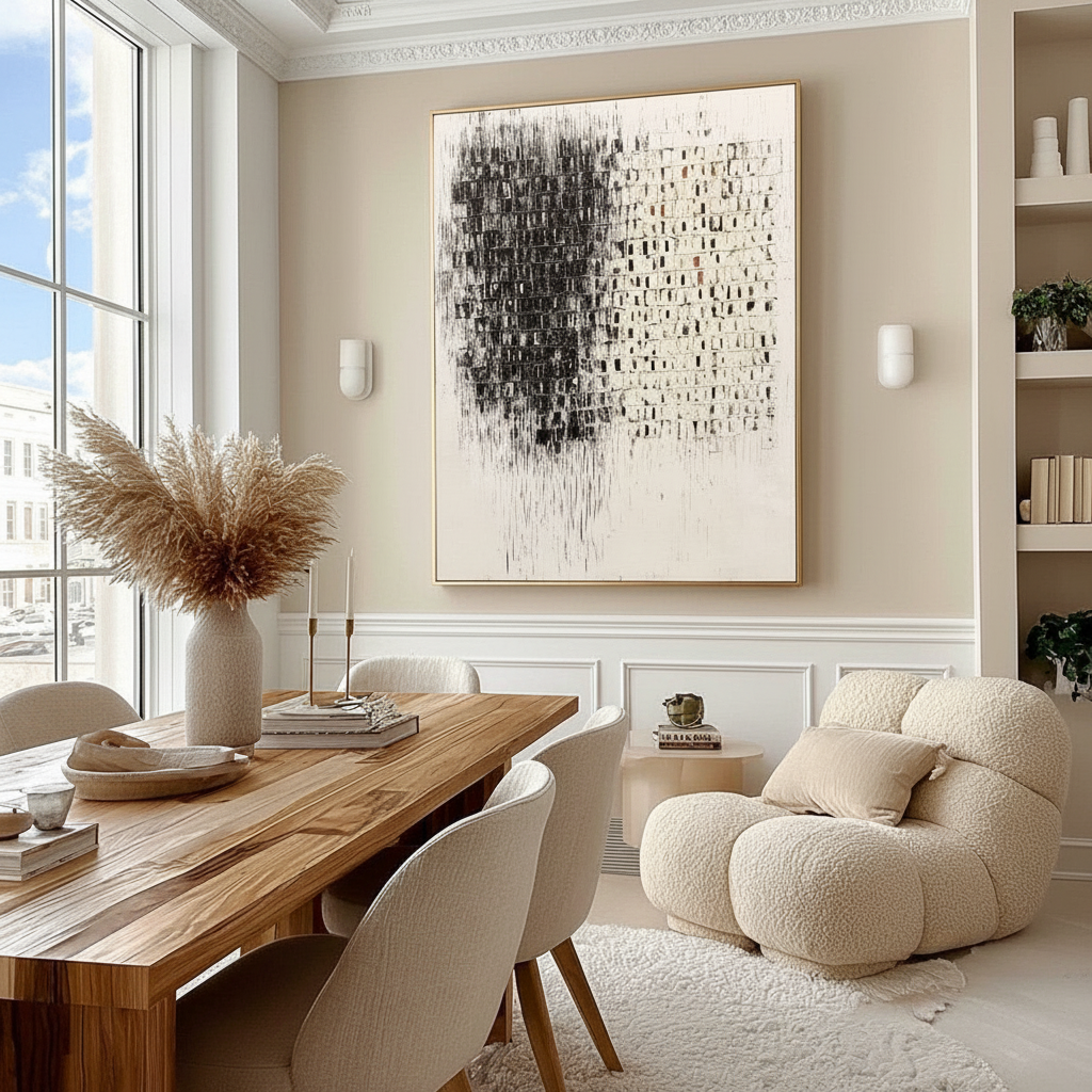 Chair Rail Limits: Determining Vertical Art Scale and Placement