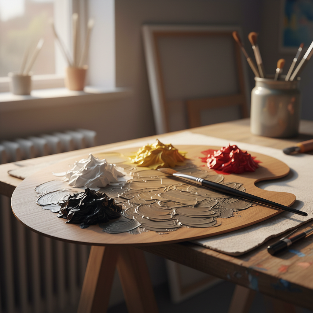 Achieving Cohesion: The Power of a Limited Oil Color Palette