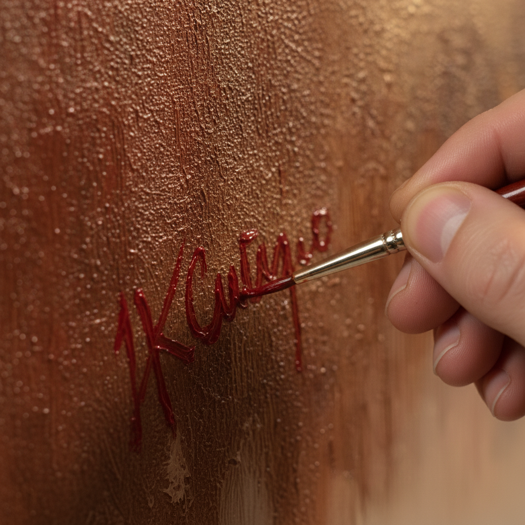 Signature Verification: Validating Hand-Signed Custom Oils