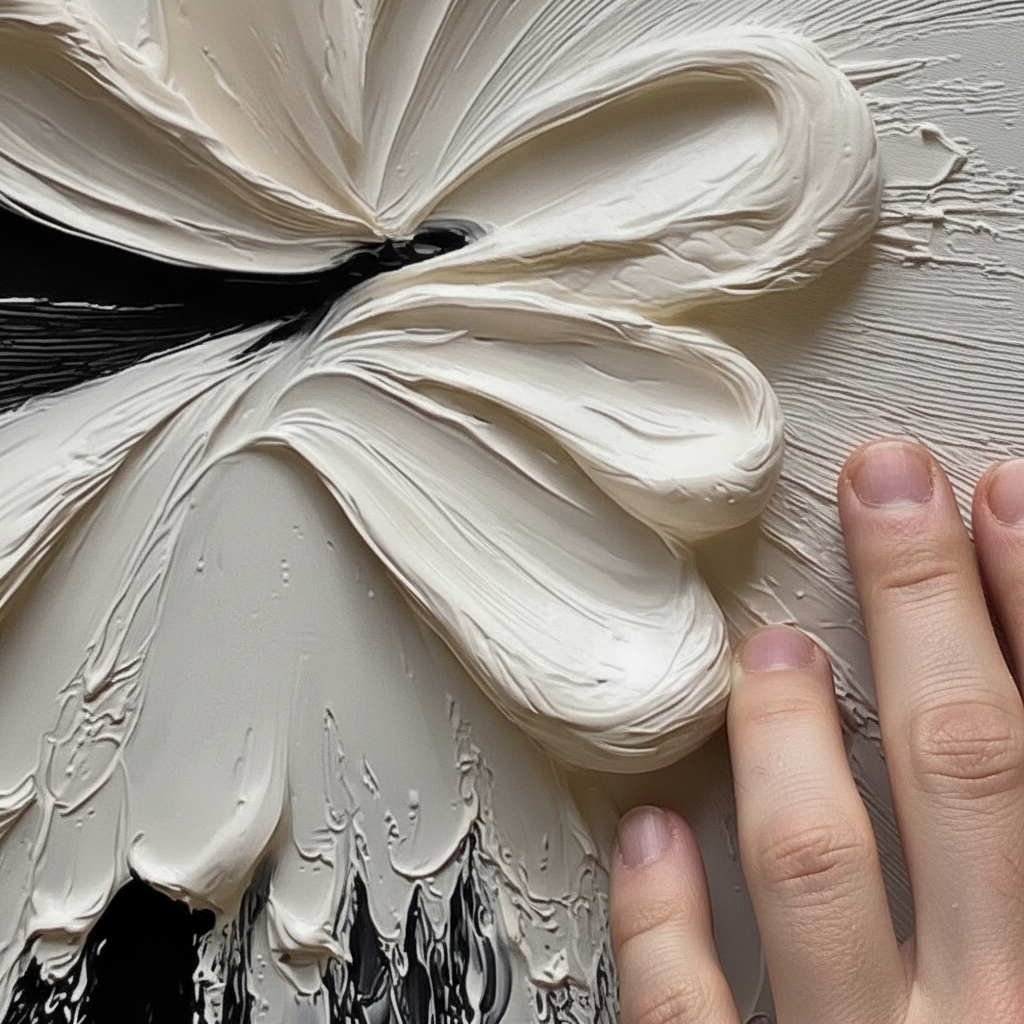 The Texture Premium: Why Physical Brushstrokes Command Higher Resale