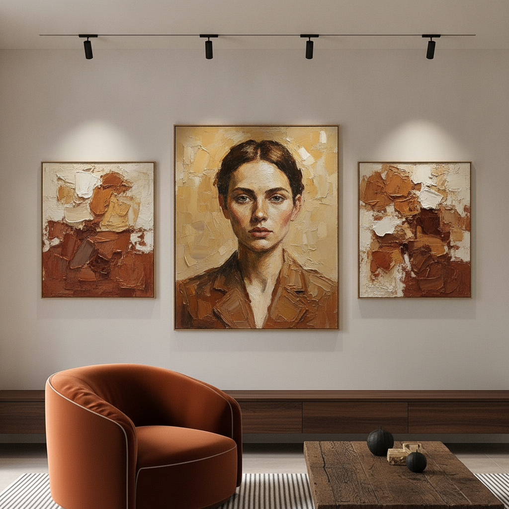 Stylistic Unity: Mixing Abstract and Realist Art Seamlessly