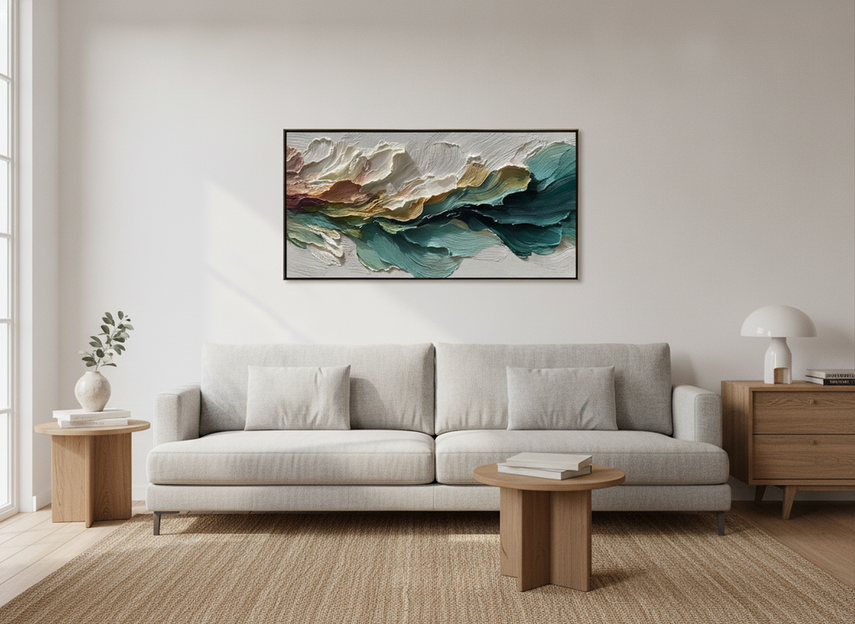 How Abstract Art Becomes a Room’s Visual Anchor cover