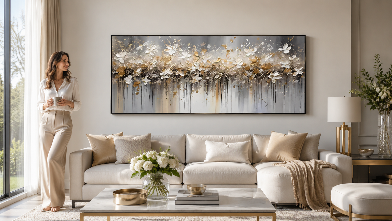 Why Wall Art Size Changes the Feeling of a Room