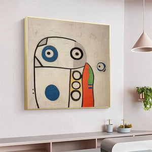 Abstract Figure artwork by Willow Davies: Modern abstract art with bold shapes and vibrant colors; perfect for home decor.