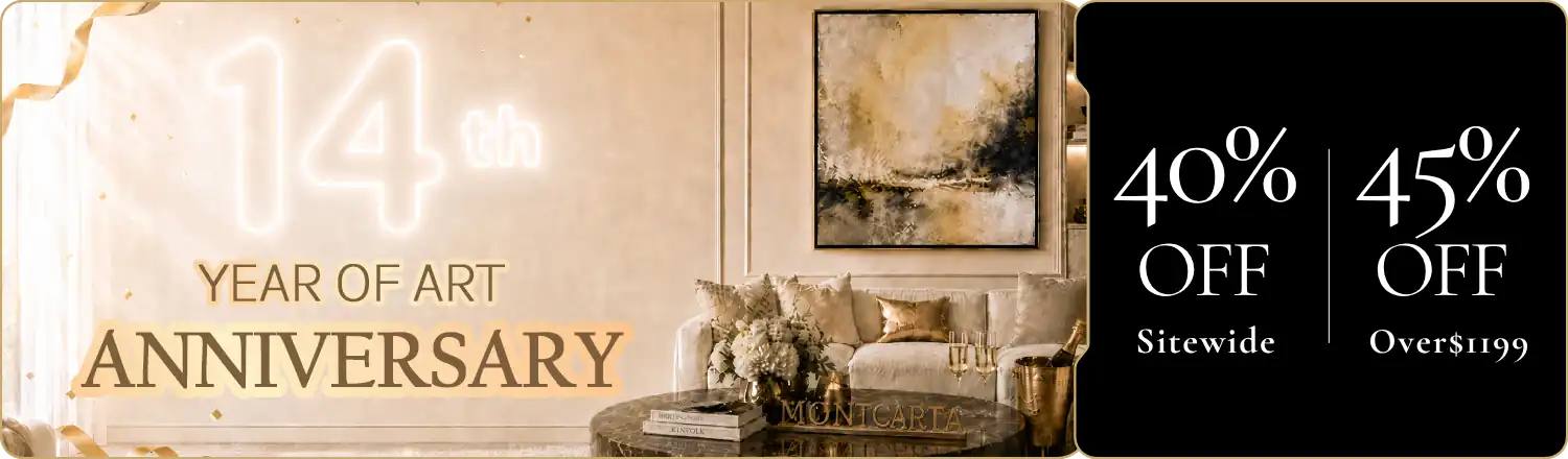 VERDANT ASCENT: Textured Wabi Sabi Mountain Landscape Painting