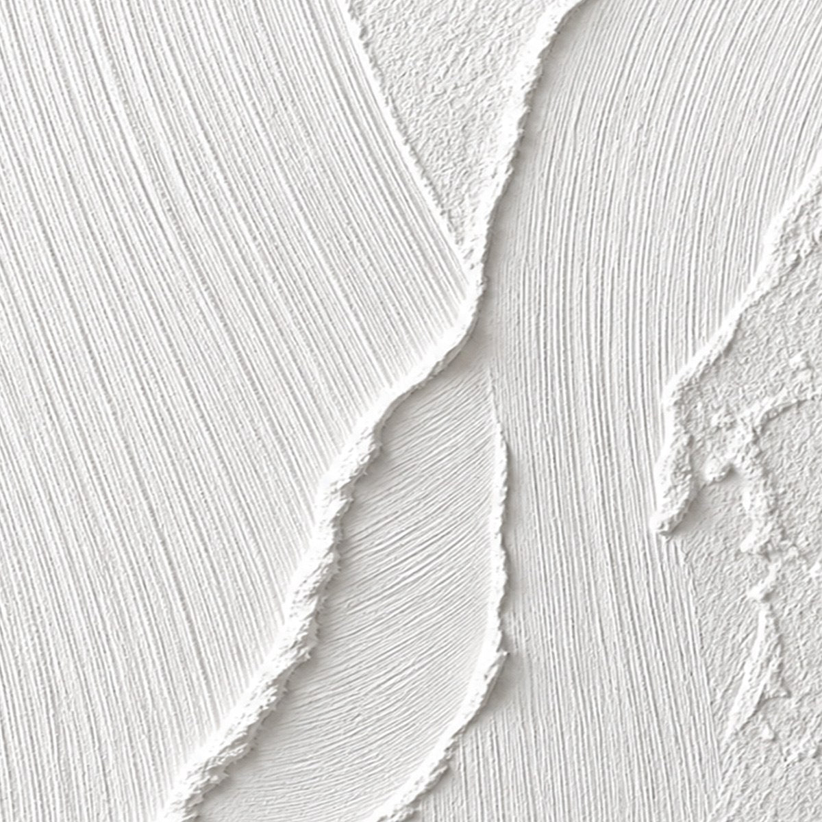 AEGEAN CALM: Minimalist White Textured Wabi Sabi Wall Art Set