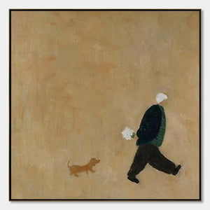 AFTERNOON_STROLL_Minimalist_Figurative_Oil_Painting
