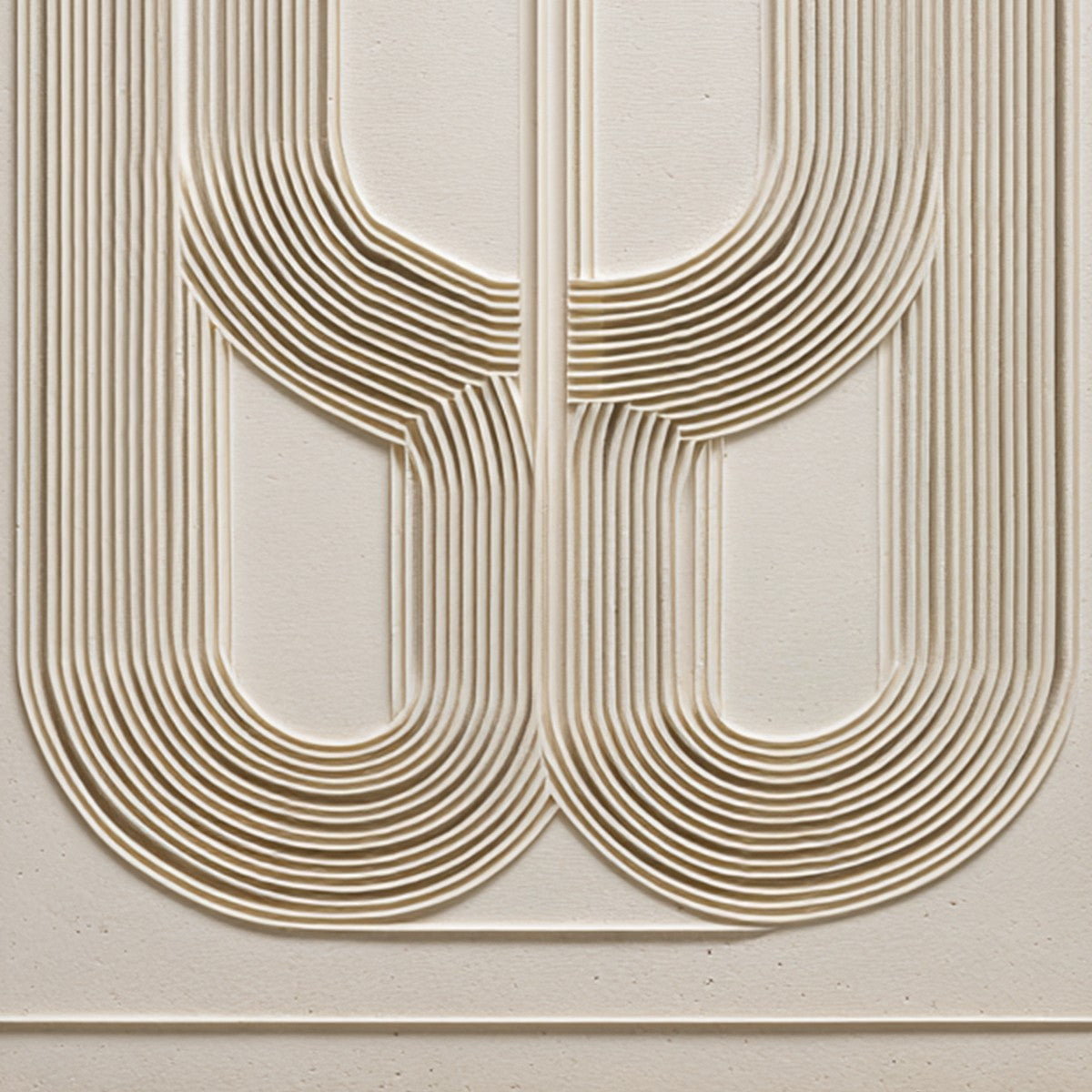 ARCADE: Textured Minimalist Architectural Abstract Painting