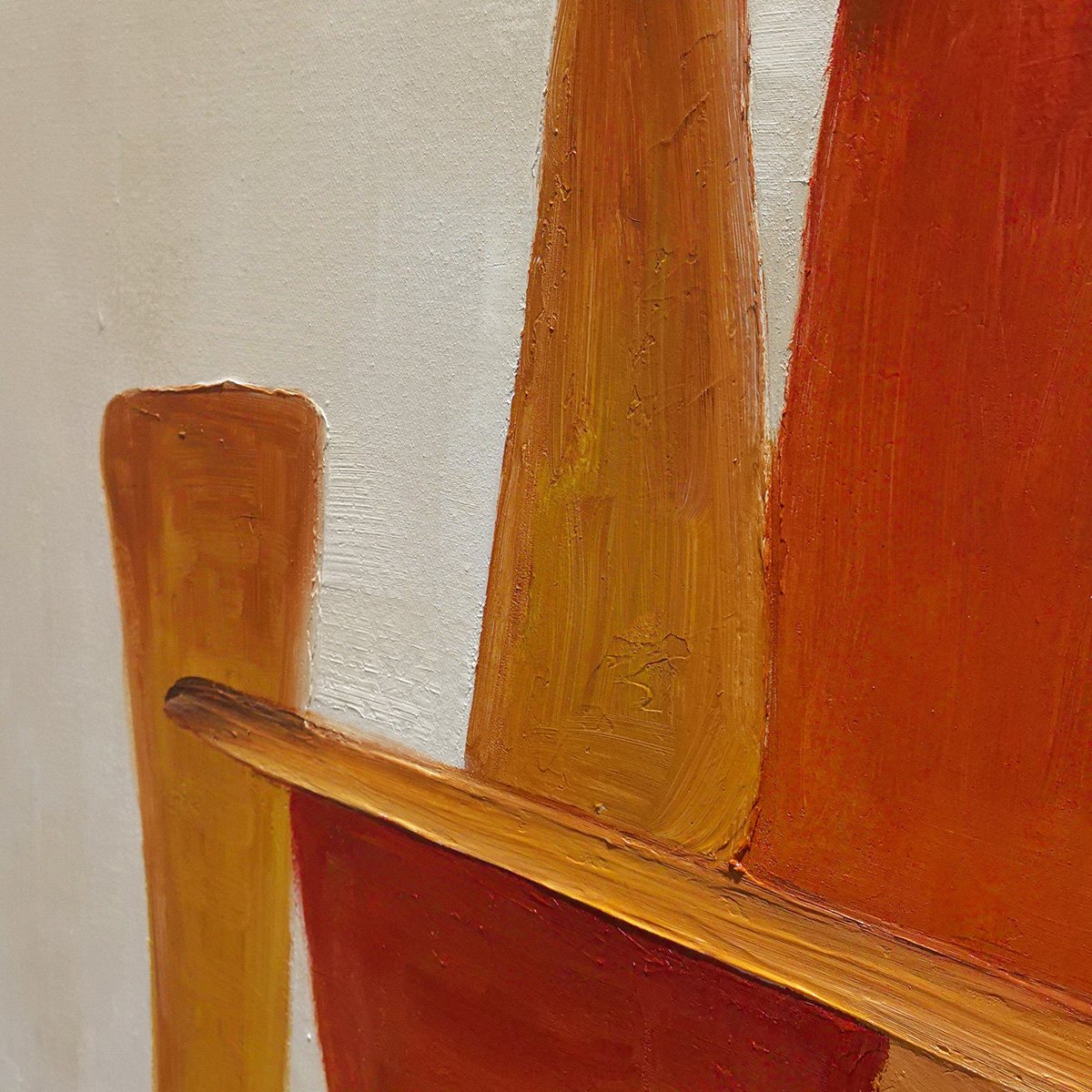 AUTUMN RHAPSODY Abstract Impasto Palette Knife Oil Painting on Canvas