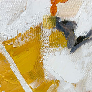 AUTUMN WHISPERS Textured Abstract Impasto Oil Painting
