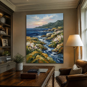 Valley Current in a refined office, frameless